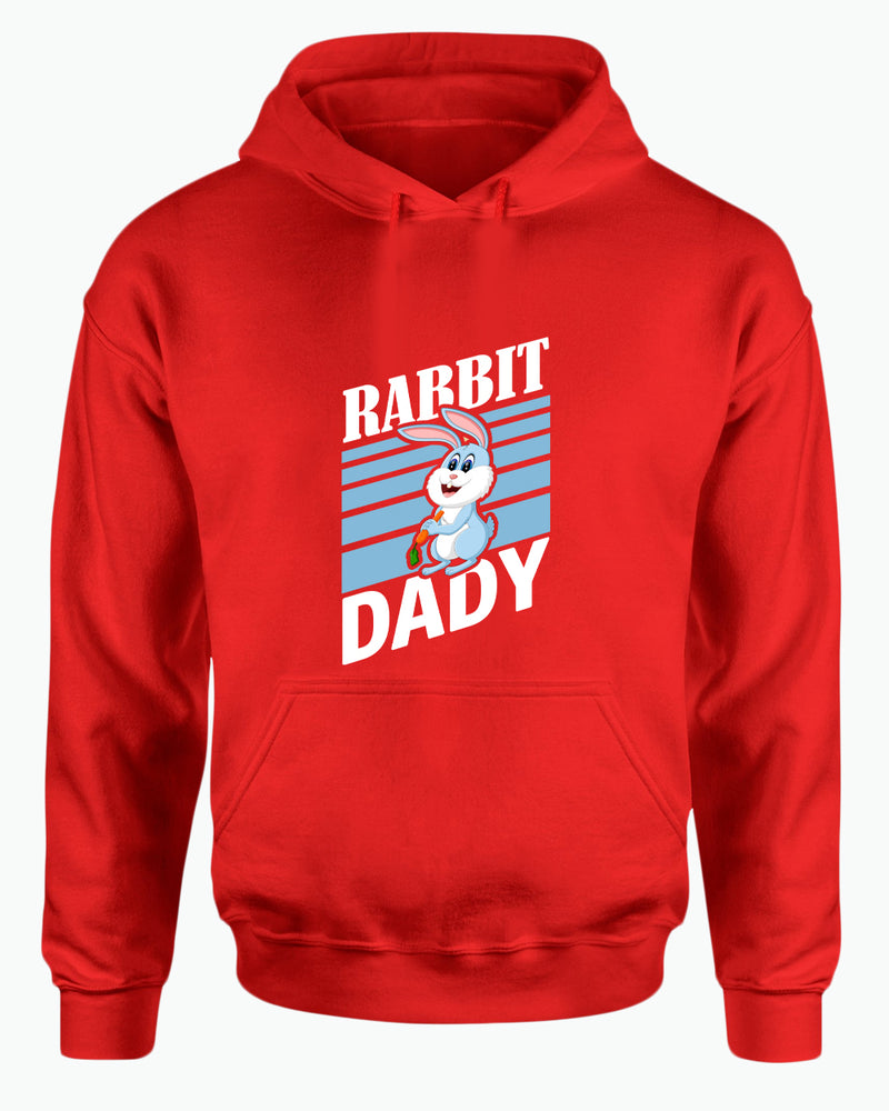 Rabbit dady hoodie, funny tees, daddy hoodie - Fivestartees