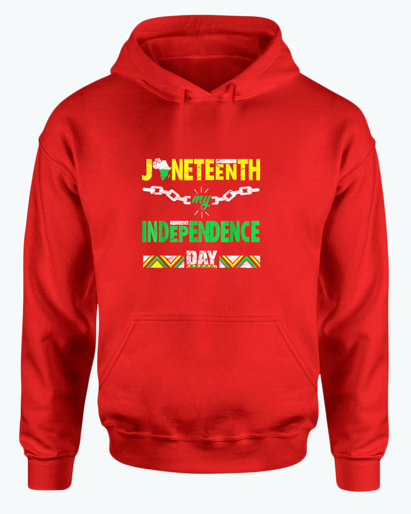 Juneteenth my independence day hoodie - Fivestartees