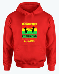 Celebrating black freedom hoodie - Fivestartees