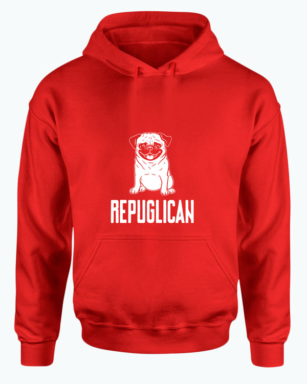 Repuglican hoodie, pug life hoodie dog lover hoodies - Fivestartees