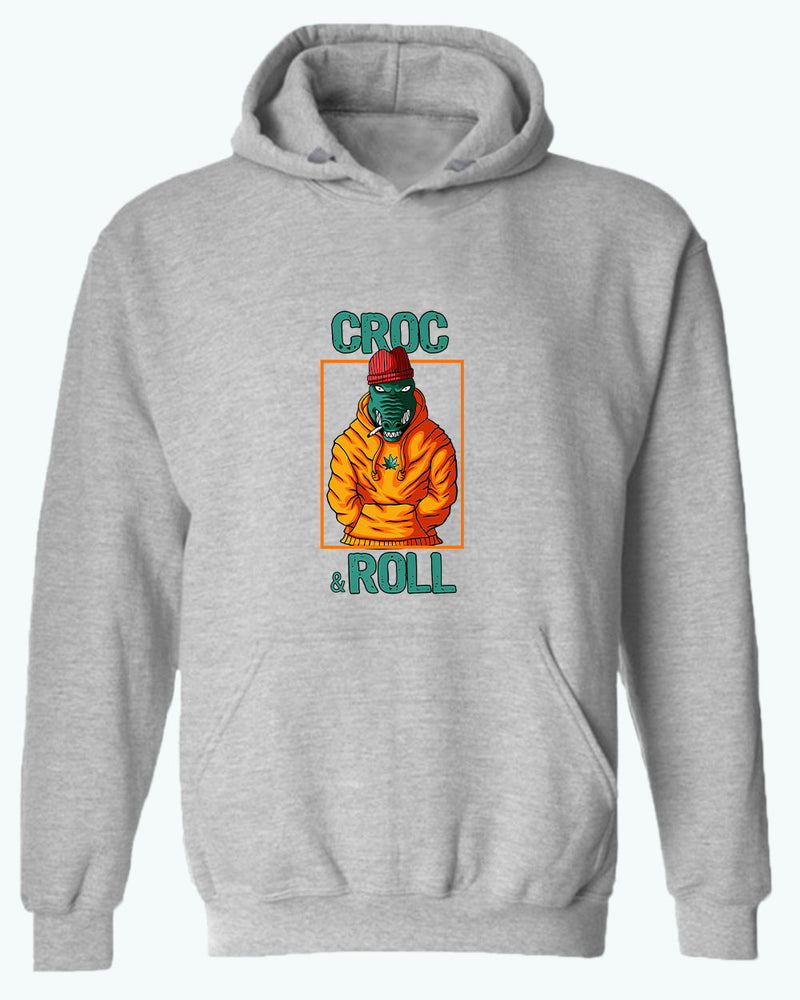 Croc and roll hoodie - Fivestartees