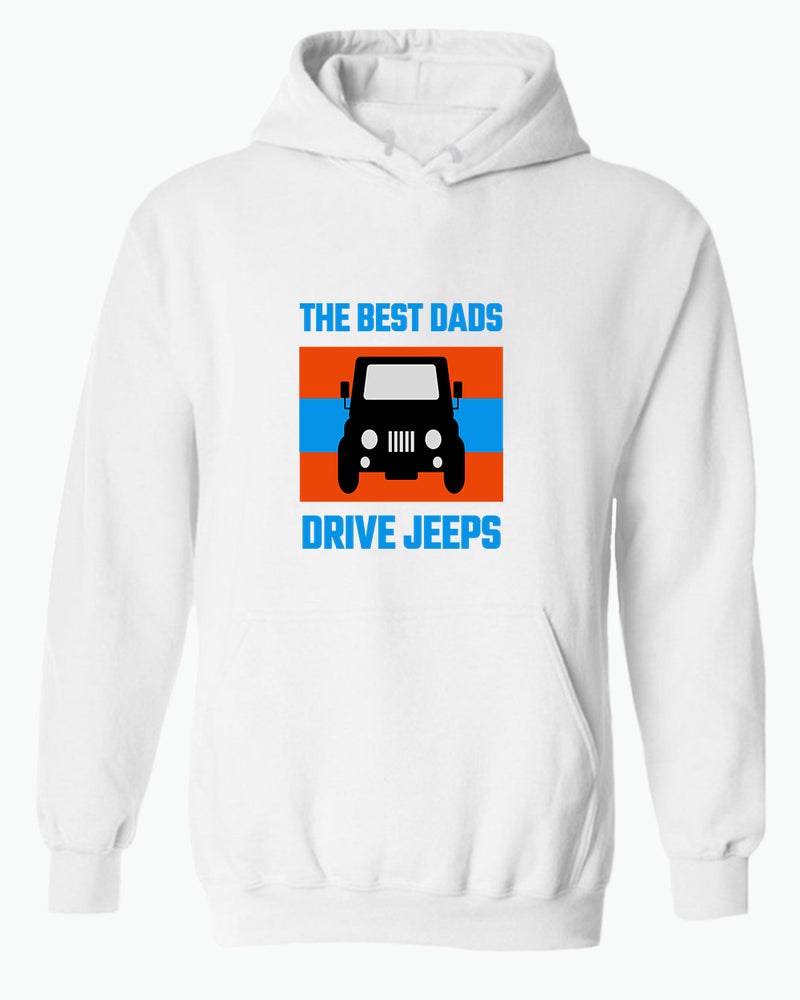 The best dads drive jeeps hoodie. funny dad hoodie - Fivestartees
