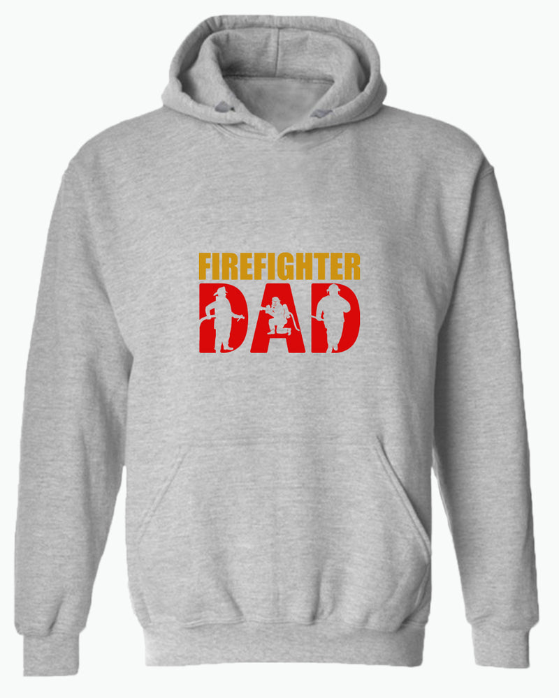 Firefighter dad hoodie, fireman hoodie - Fivestartees
