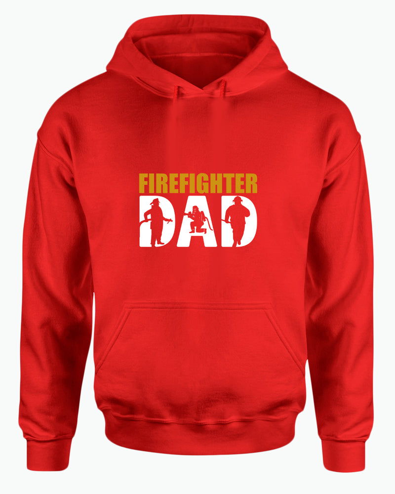 Firefighter dad hoodie, fireman hoodie - Fivestartees