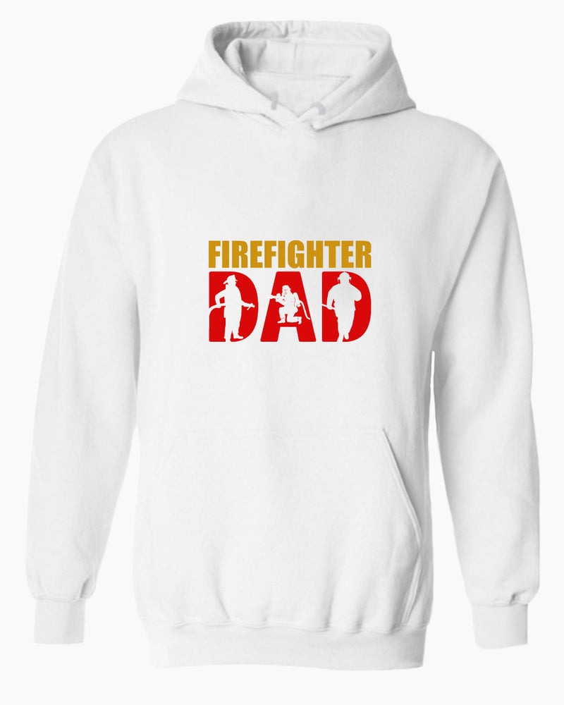 Firefighter dad hoodie, fireman hoodie - Fivestartees