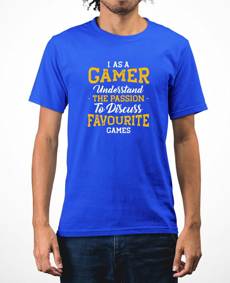 I as a gamer understand the passion funny geek t-shirt video game tee - Fivestartees