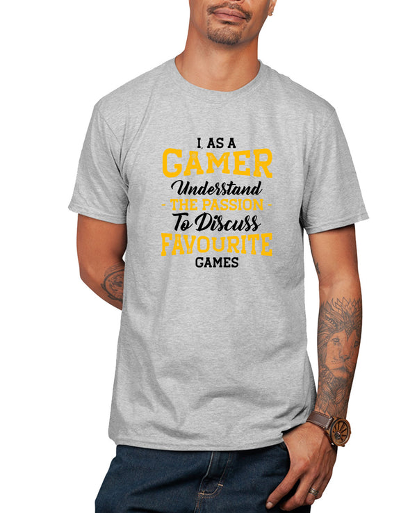 I as a gamer understand the passion funny geek t-shirt video game tee - Fivestartees