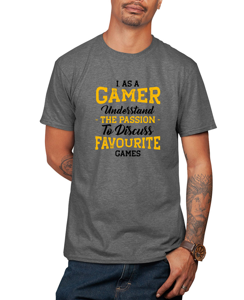 I as a gamer understand the passion funny geek t-shirt video game tee - Fivestartees
