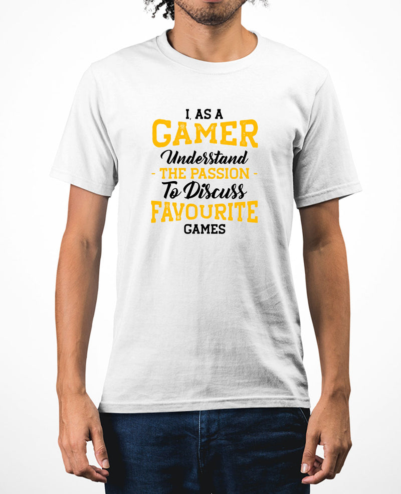 I as a gamer understand the passion funny geek t-shirt video game tee - Fivestartees
