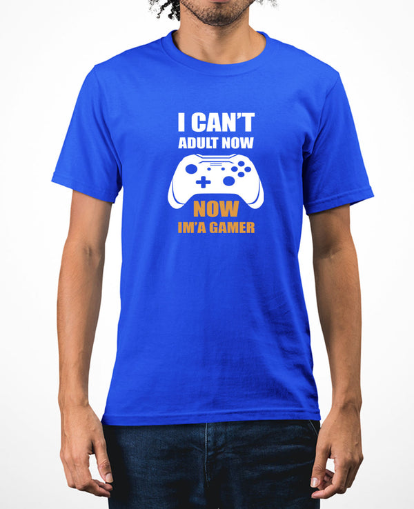 I can't adult now, now I'm gaming t-shirt funny video game t-shirt - Fivestartees