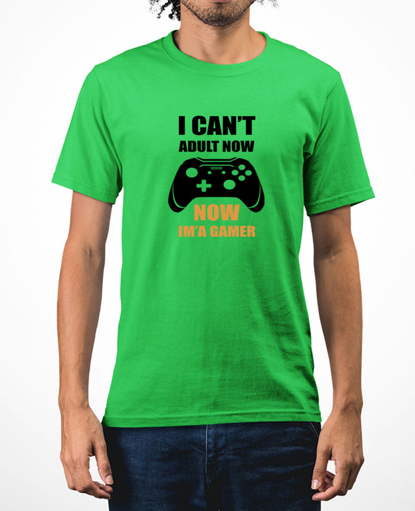 I can't adult now, now I'm gaming t-shirt funny video game t-shirt - Fivestartees