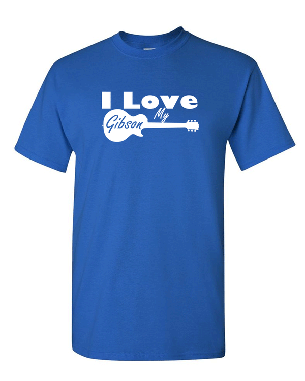 I Love My Guitar T-shirt, Music T-shirt - Fivestartees