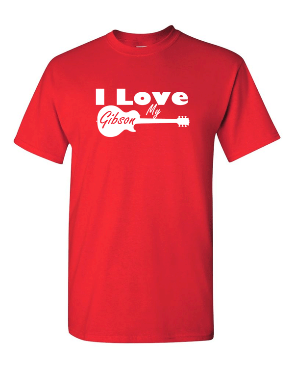 I Love My Guitar T-shirt, Music T-shirt - Fivestartees