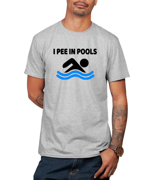 I pee in pools t-shirt, funny novelty t-shirt - Fivestartees