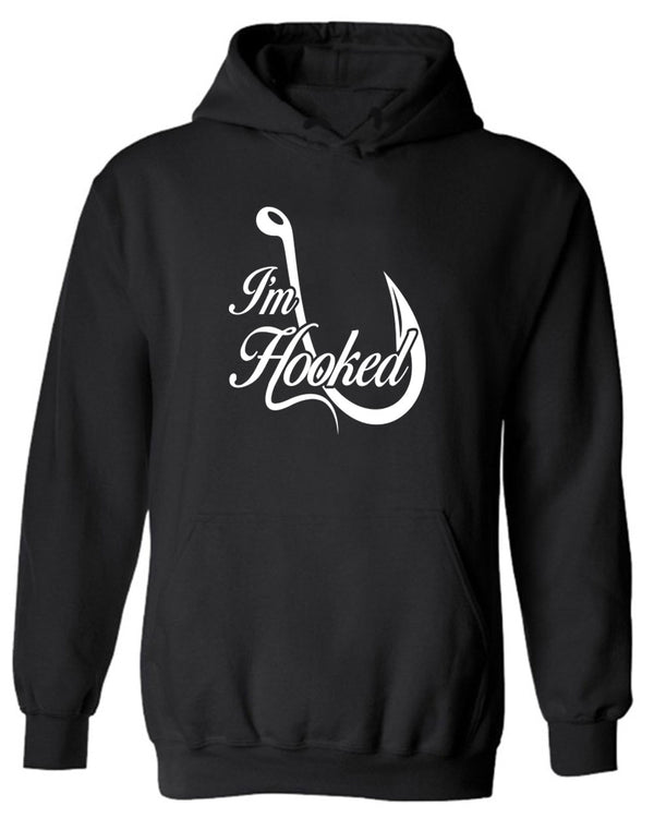 I'm Hooked, fishing hoodie - Fivestartees