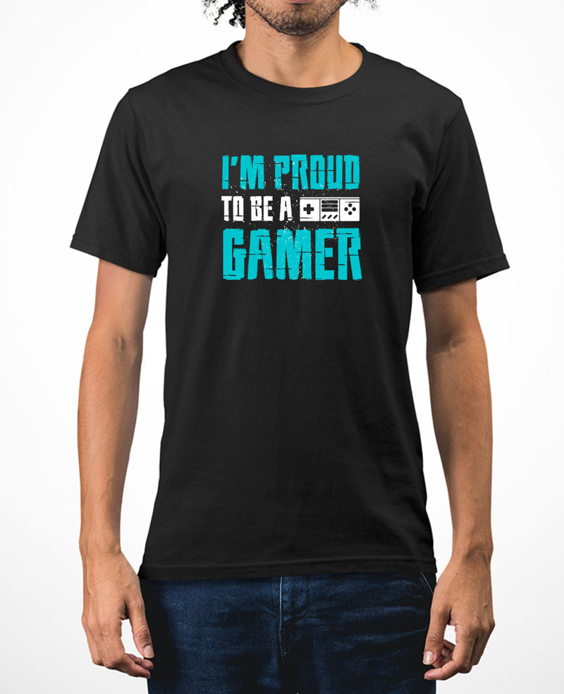 I m proud to be a gamer t shirt funny video game t shirt
