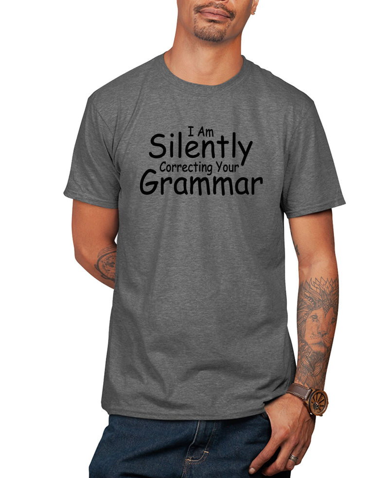 I'm silenty correcting your grammar, funny teacher t-shirt - Fivestartees
