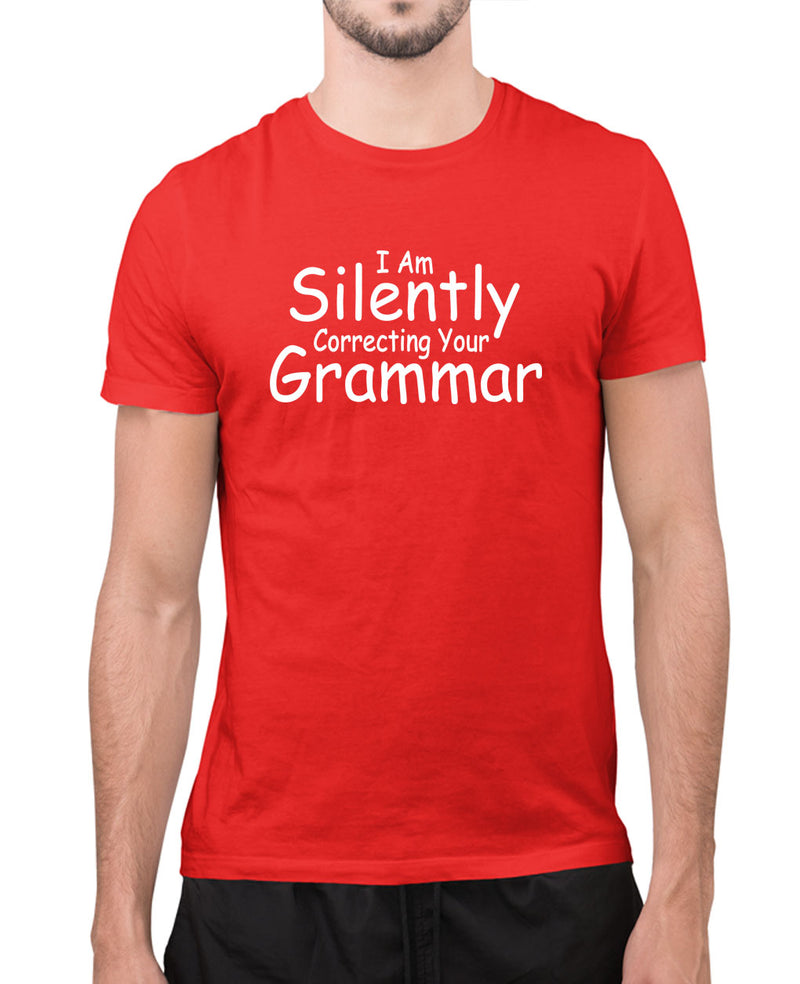 I'm silenty correcting your grammar, funny teacher t-shirt - Fivestartees