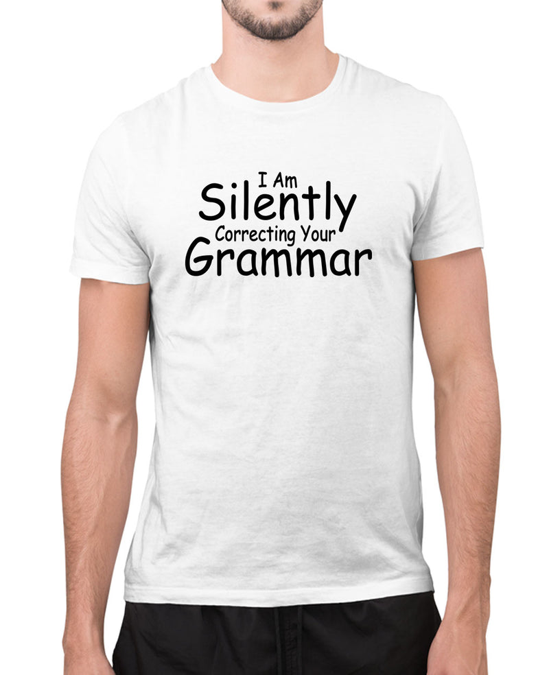 I'm silenty correcting your grammar, funny teacher t-shirt - Fivestartees