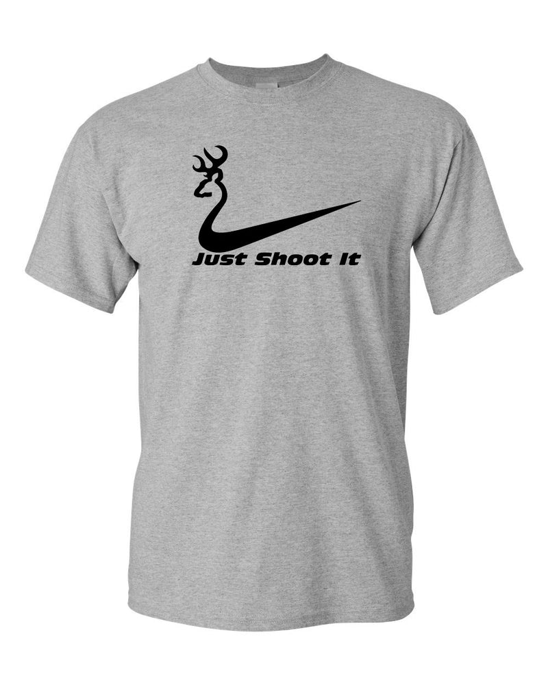 Just Shoot it Funny Deer Hunting T shirt - Fivestartees