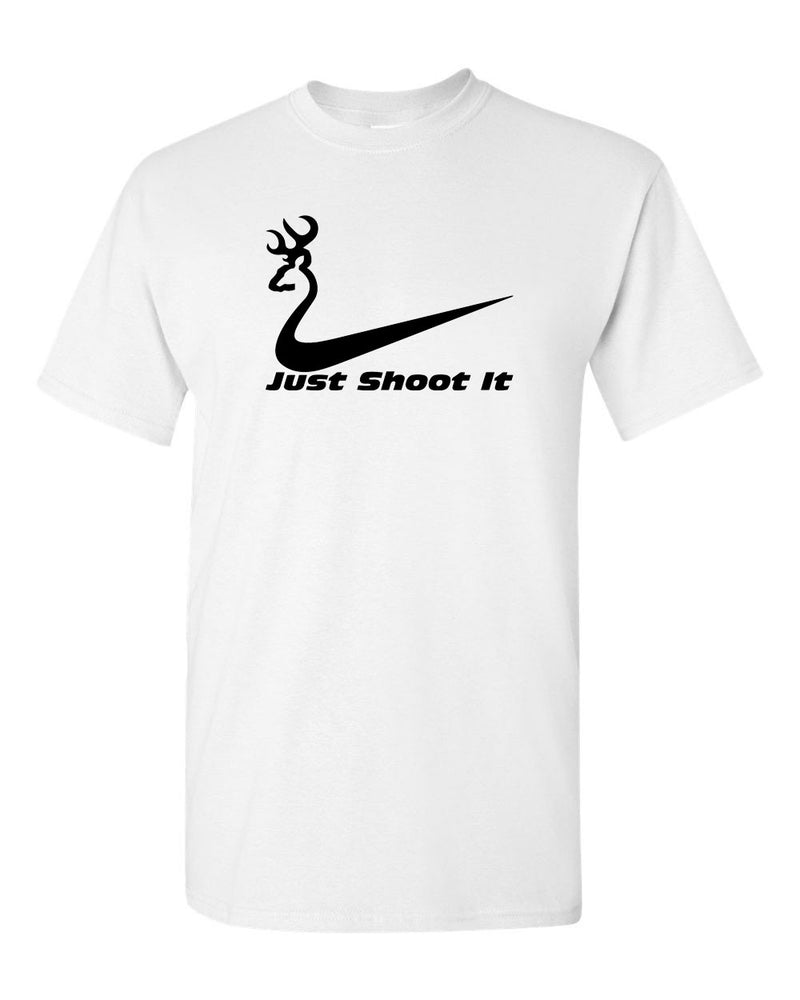 Just Shoot it Funny Deer Hunting T shirt - Fivestartees