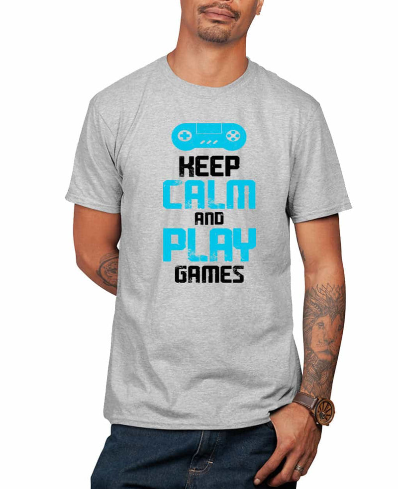 Keep calm and play video game t-shirt funny video game t-shirt - Fivestartees