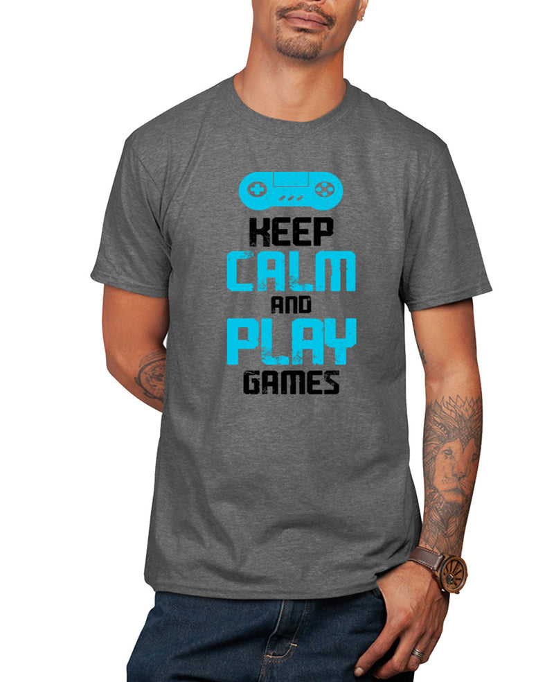 Keep calm and play video game t-shirt funny video game t-shirt - Fivestartees
