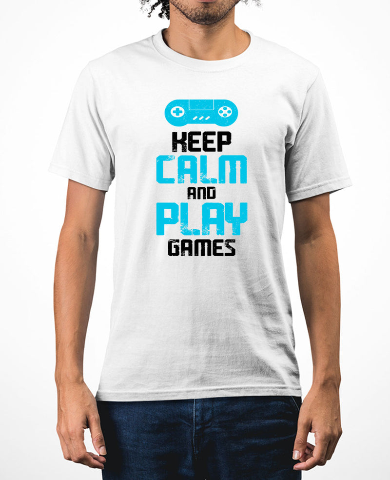 Keep calm and play video game t-shirt funny video game t-shirt - Fivestartees
