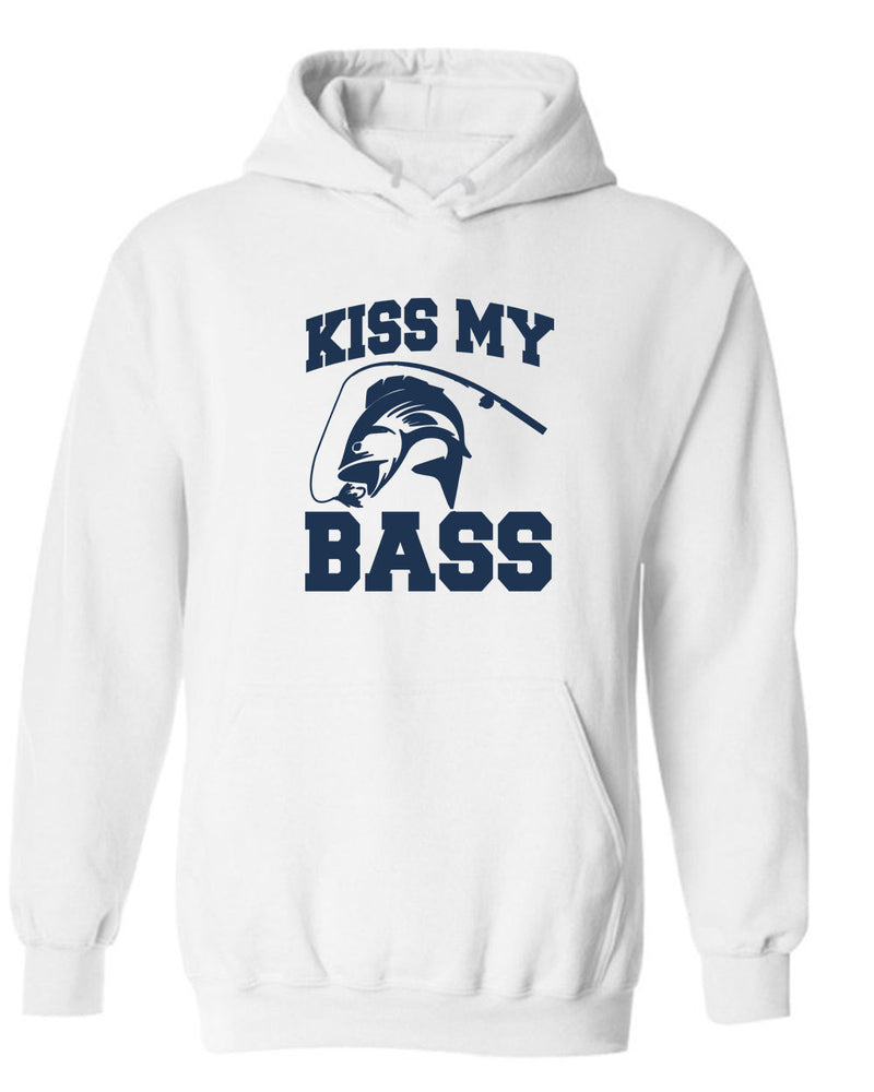 Kiss My BASS, Funny Fishing hoodie - Fivestartees