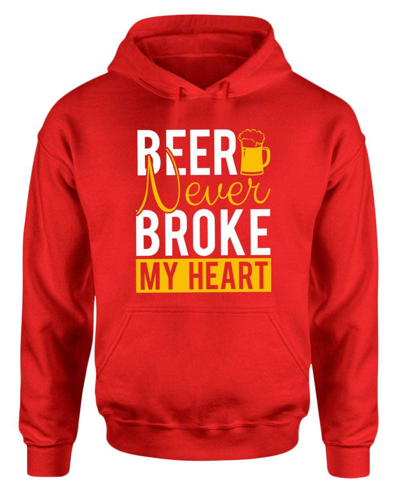 Beer never broke my heart hoodie, beer drinking hoodie - Fivestartees