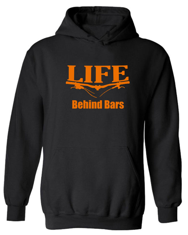 Life Behind Bars Hoodie Mountain Biking Hoodie - Fivestartees