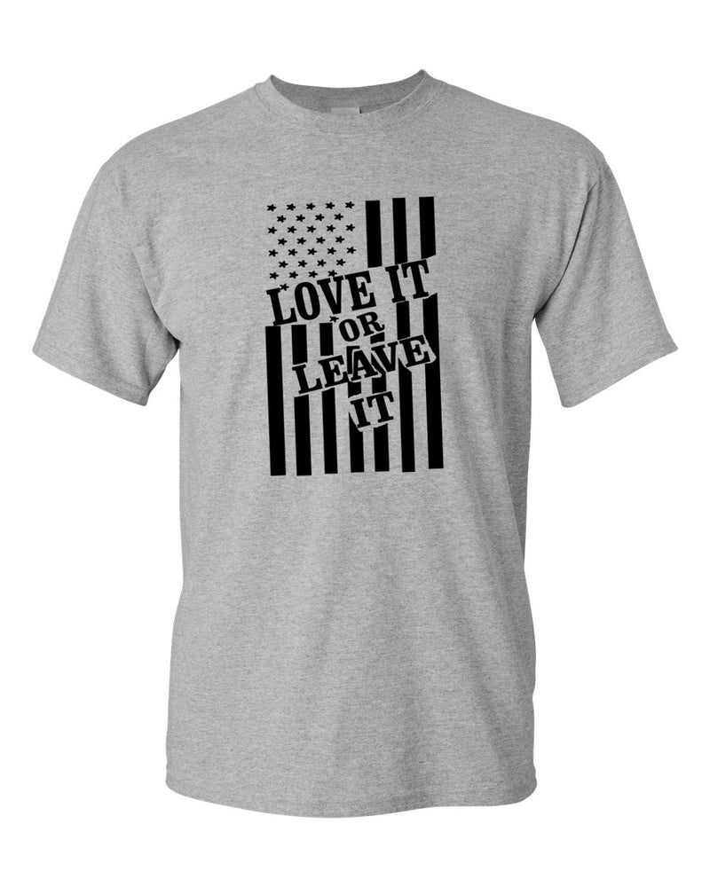 Love it or Leave it America Flag T-shirt - Patriotism Tee - Fivestartees