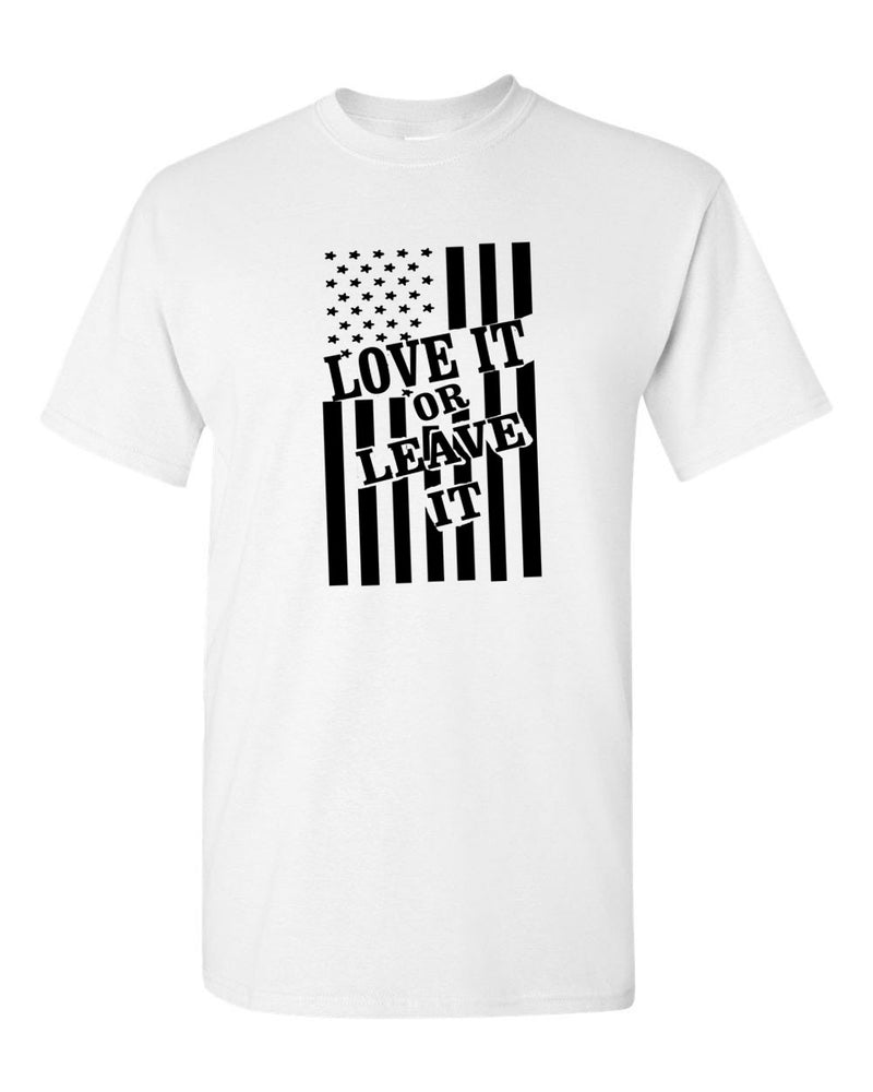 Love it or Leave it America Flag T-shirt - Patriotism Tee - Fivestartees