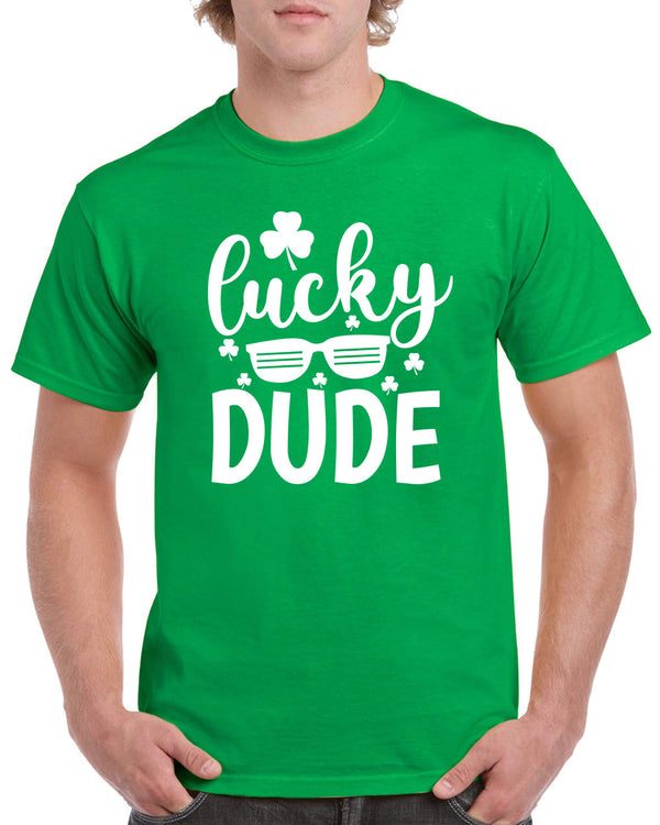 Lucky dude St Patrick's day t-shirt - Fivestartees