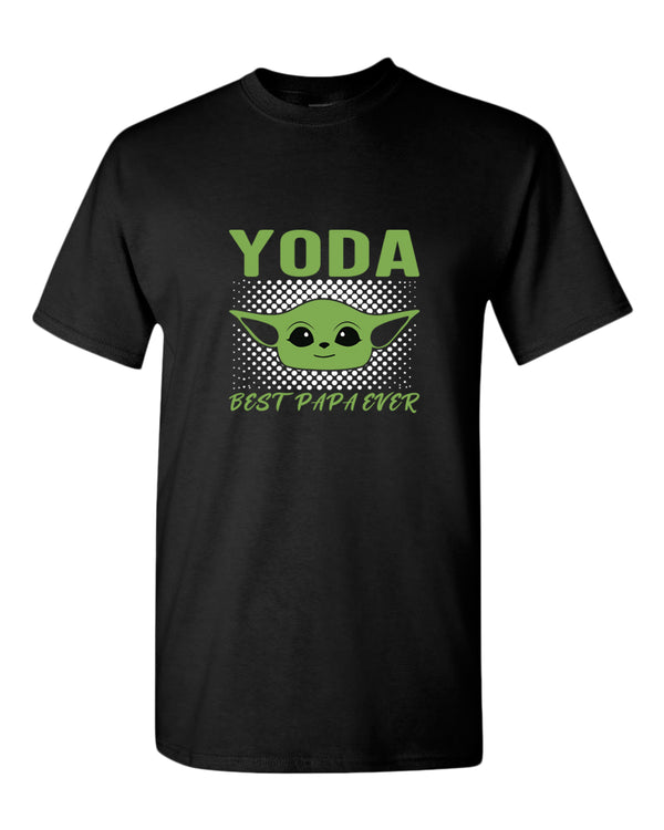 Yoda best papa ever t-shirt, galaxy dad t-shirt - Fivestartees