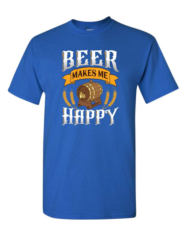 Beer makes me happy t-shirt - Fivestartees