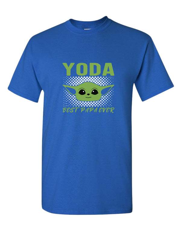 Yoda best papa ever t-shirt, galaxy dad t-shirt - Fivestartees