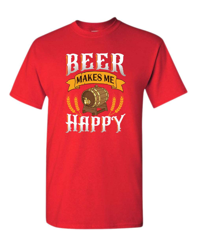 Beer makes me happy t-shirt - Fivestartees