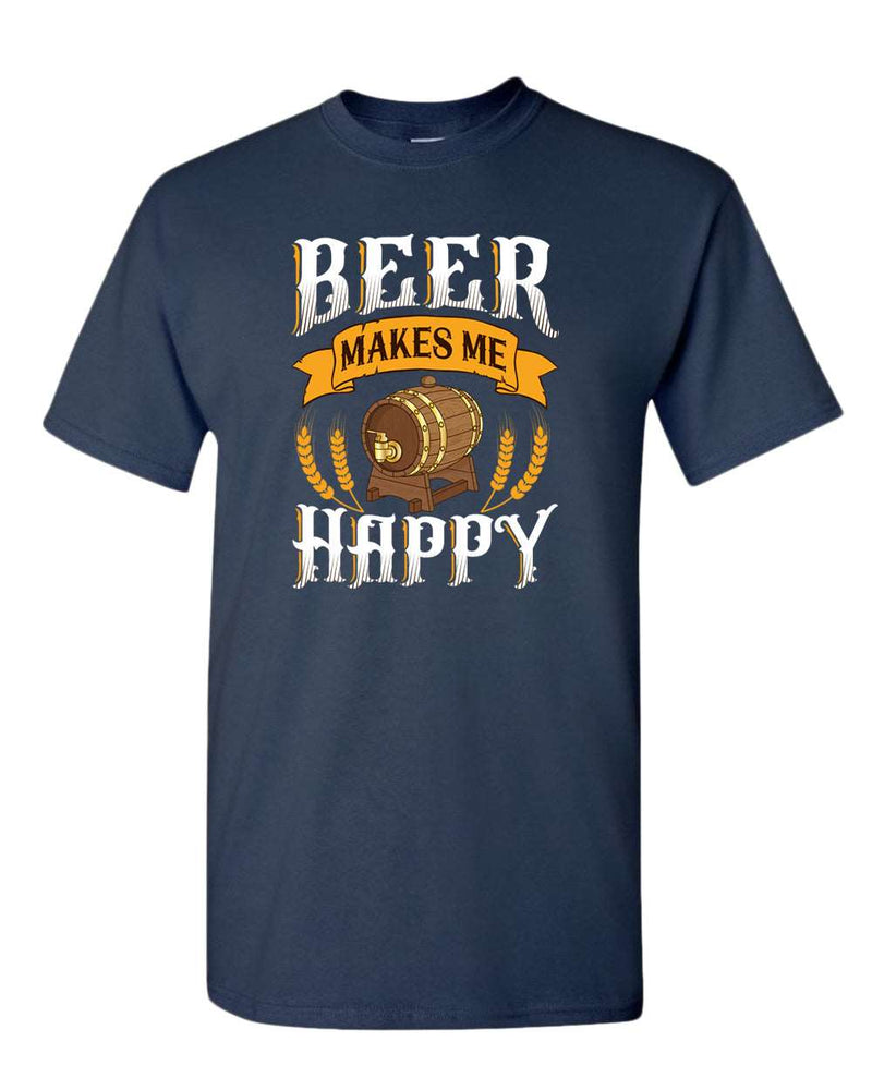 Beer makes me happy t-shirt - Fivestartees
