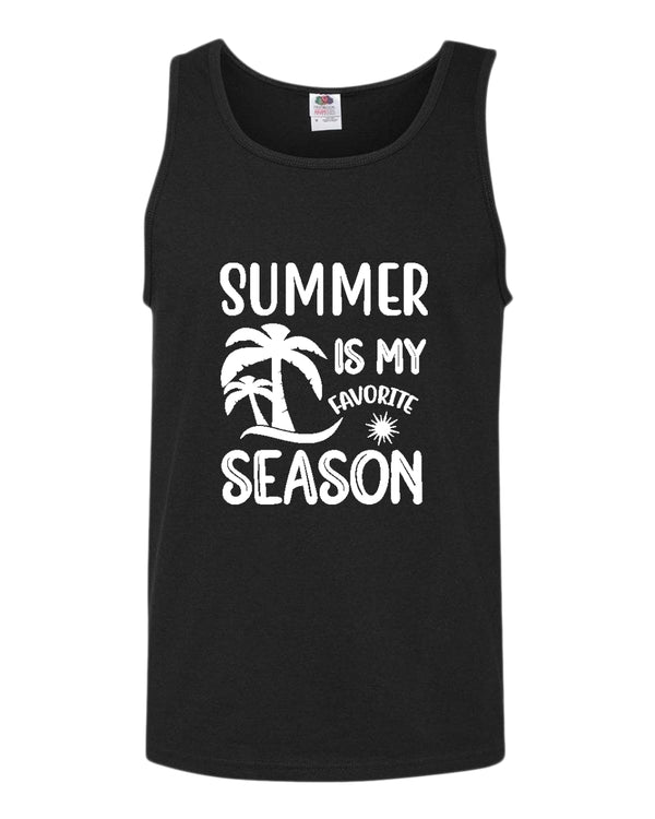 Summer is my favorite season tank top, summer tank top, beach party tank top - Fivestartees