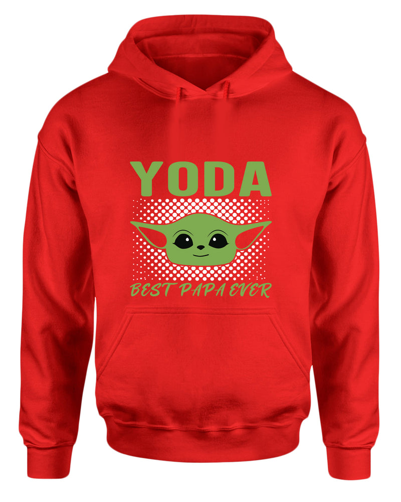 Yoda best papa ever hoodie, galaxy dad hoodie - Fivestartees