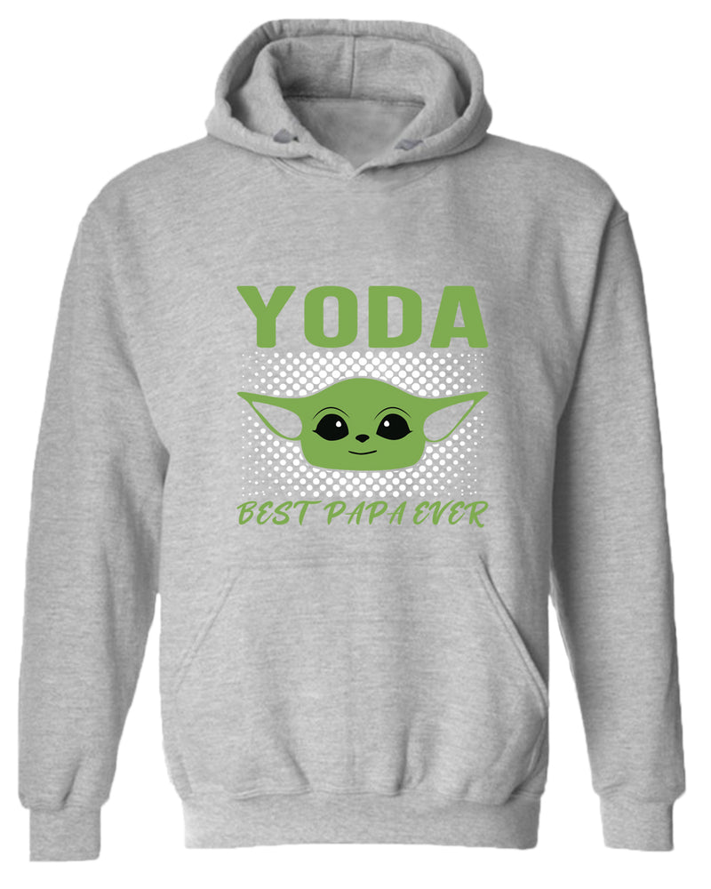 Yoda best papa ever hoodie, galaxy dad hoodie - Fivestartees