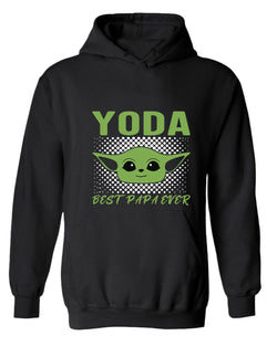 Yoda best papa ever hoodie, galaxy dad hoodie - Fivestartees