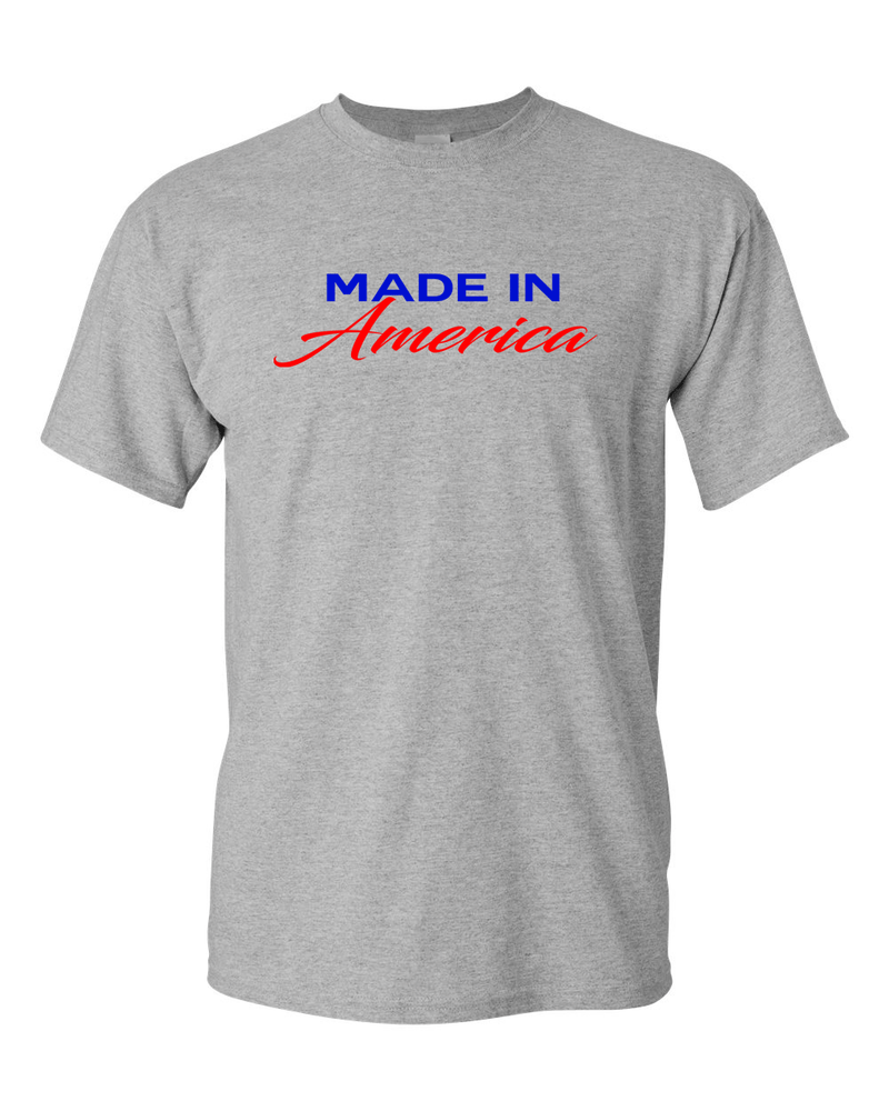 Made in America T-Shirt USA Flag T-shirt Patriotic Tee - Fivestartees