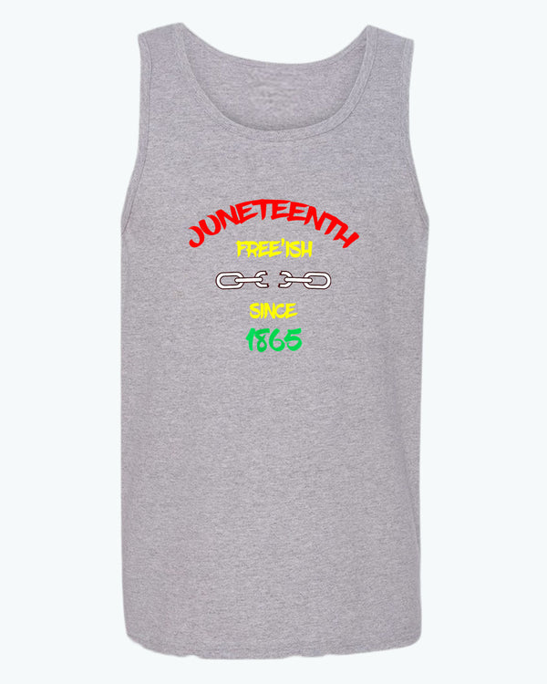 Chain broke tank top Free-ish since 1865 tank top juneteenth tank top - Fivestartees