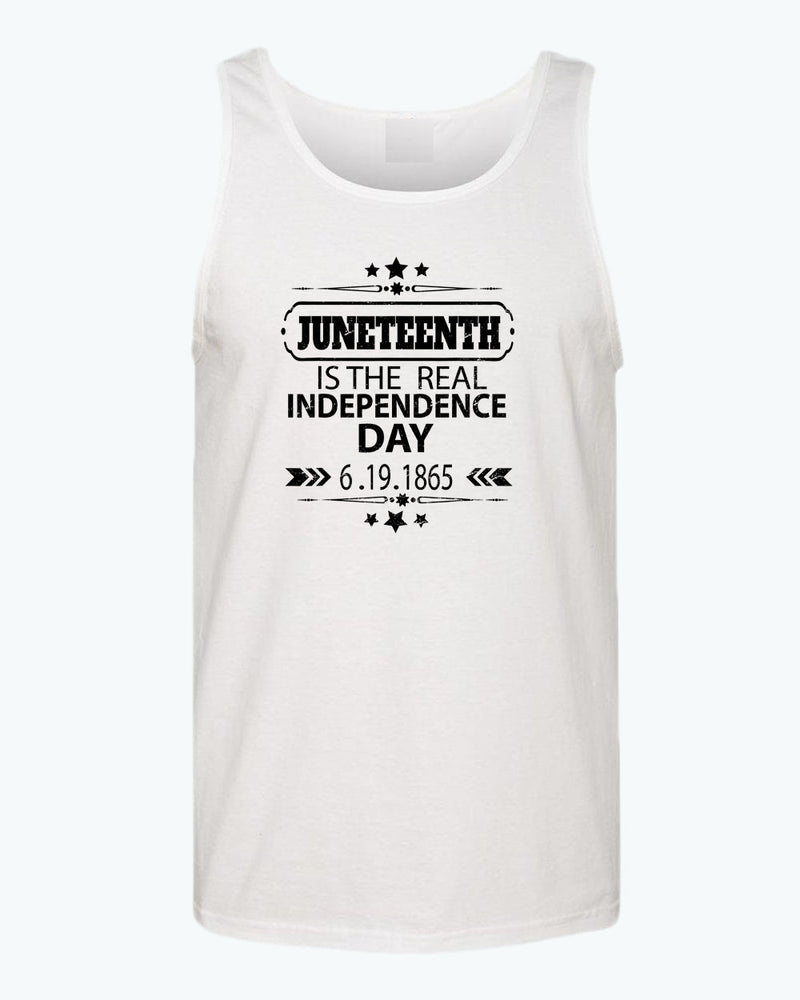Juneteenth is the real independence day tank top - Fivestartees