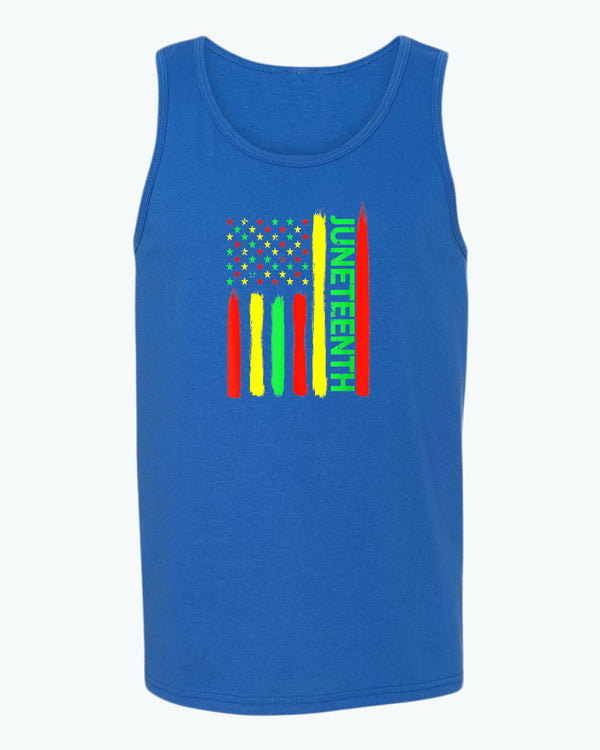 Juneteenth American flag tank top - Fivestartees