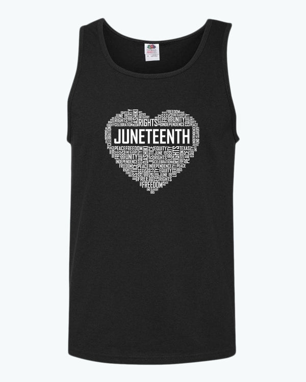 Juneteenth freedom, right unity tank top - Fivestartees