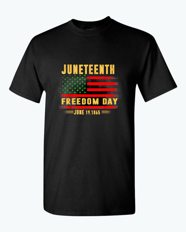 Freedom day june 19 1865 t-shirt juneteenth tees - Fivestartees