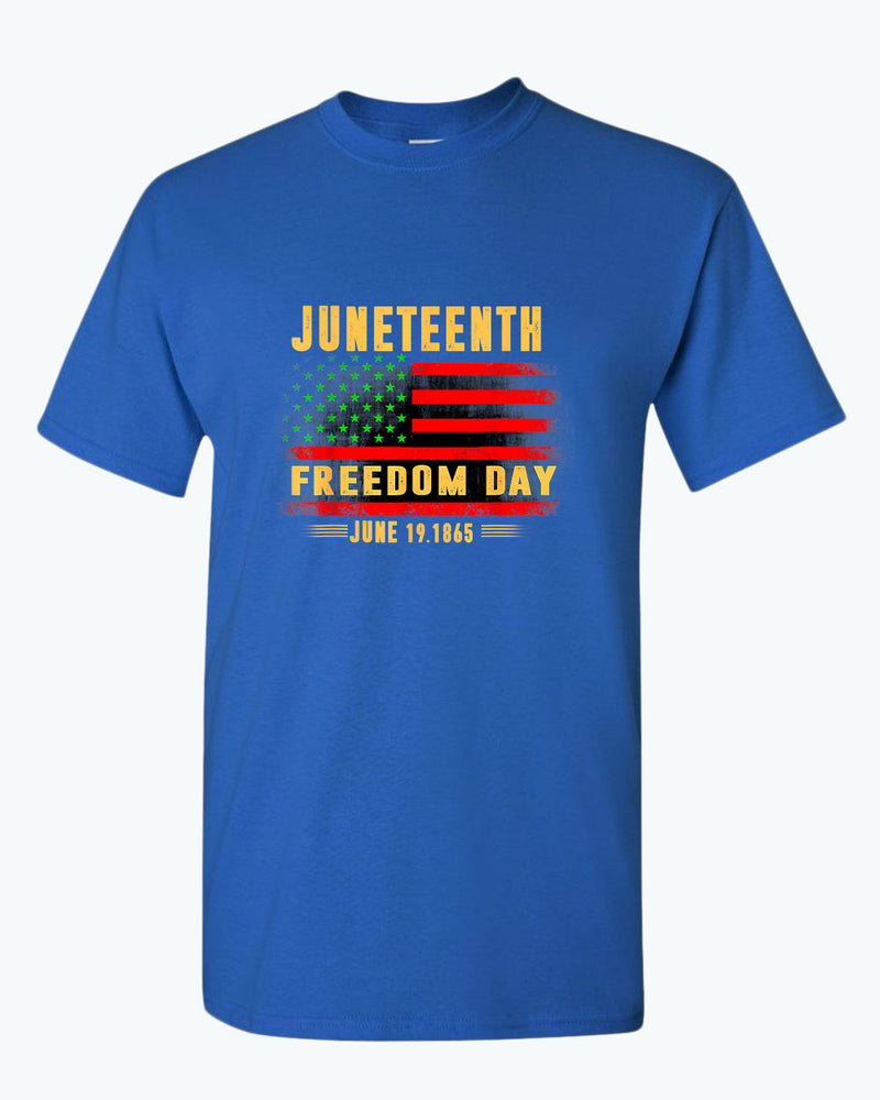 Freedom day june 19 1865 t-shirt juneteenth tees - Fivestartees